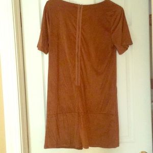 Ivy suede dress